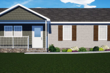 FastFrame Mitchell house plan front