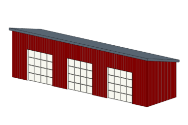 FastFrame 75 x 20 Building Front