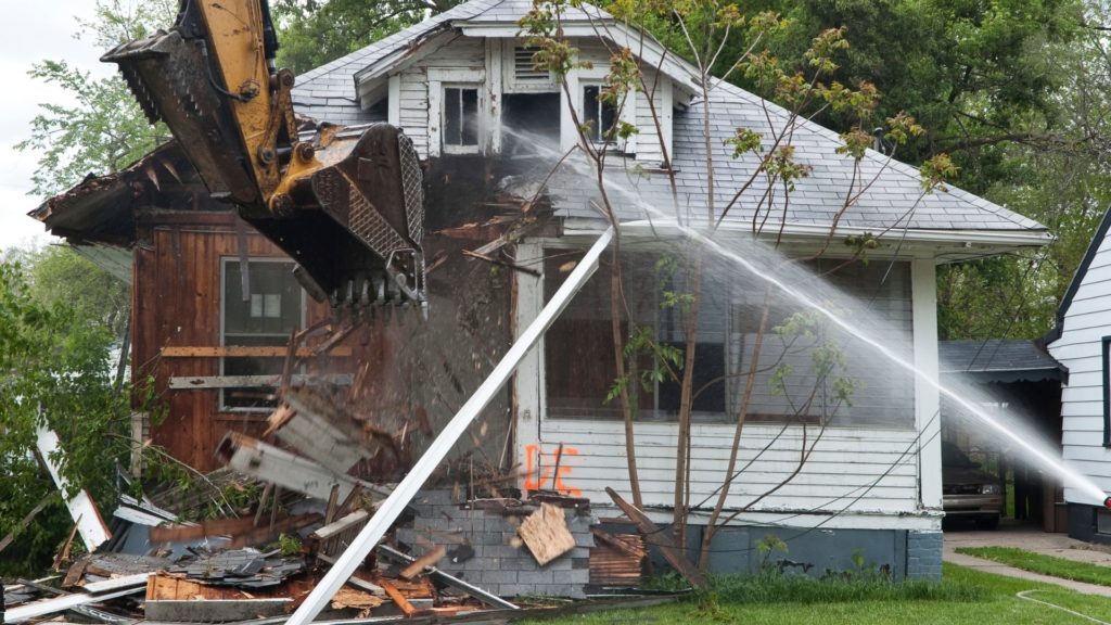 Demolition-Wood-Home