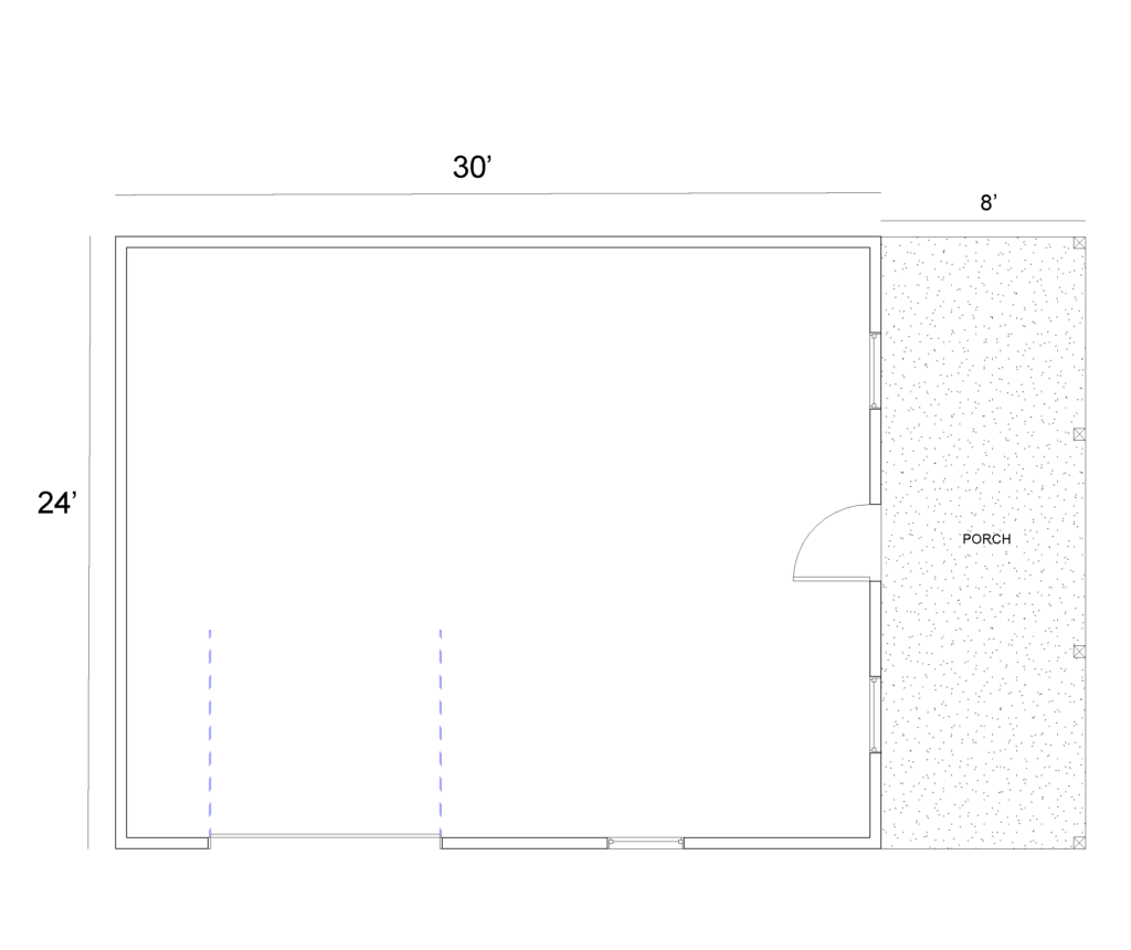FastFrame 30 x 24 Building Plan
